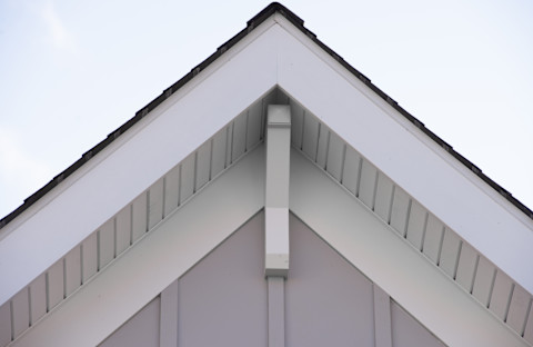Painting fascia boards
