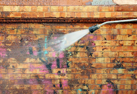 Remove brick paint 2