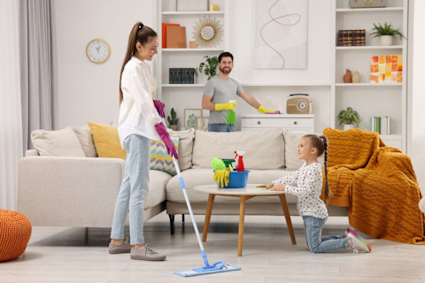 family cleaning plan 4