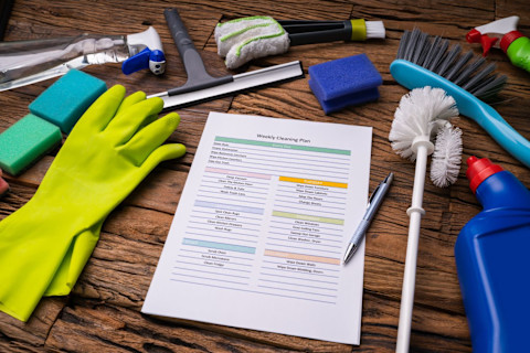 office cleaning plan 2
