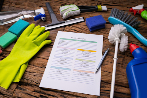 cleaning plan family 2