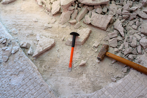 removing concrete floor02