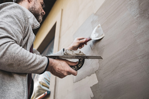 renovatie van gevel van huis door vakman 