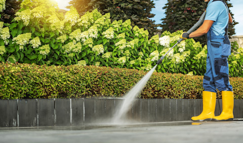 cleaning terrace 4