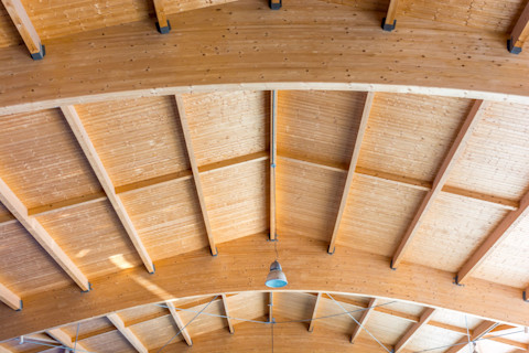 Wooden and metal roof03