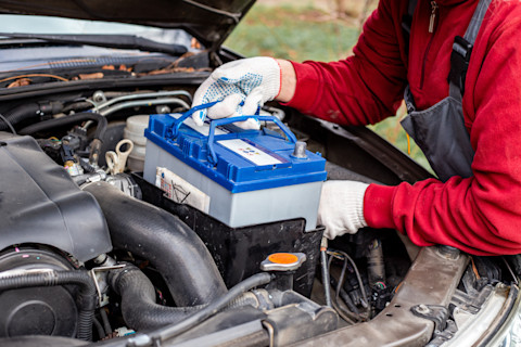 replace car battery 4