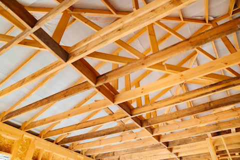 Wooden and metal roof02