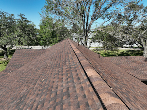 securing ridge tiles 03
