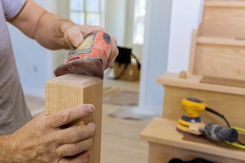 painting stair railing 4