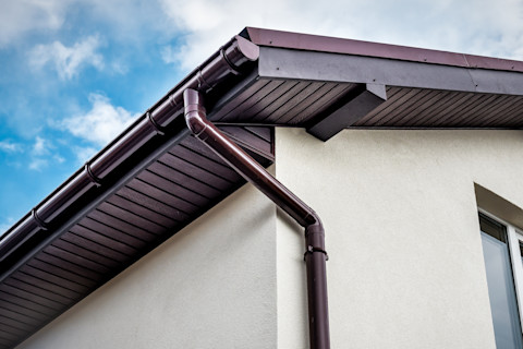 clogged rain gutter02