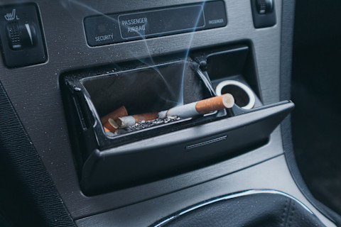 smoke smell from car 2