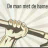 De man met de hamer