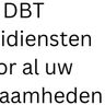 DBT Schoonmaak & Onderhoud