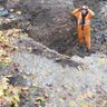Vos grond en straatwerk