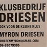 Klusbedrijf driesen