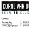 Corne van dun Bouw en Klussenbedrijf