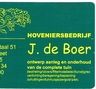 Hoveniersbedrijf J. de Boer
