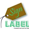 Sign label