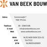 Van Beek Bouw Aannemers