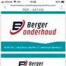 V.Berger Onderhoud