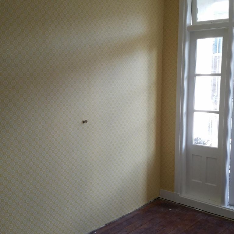 Behangen, glad gestucte muur, vliesbehang