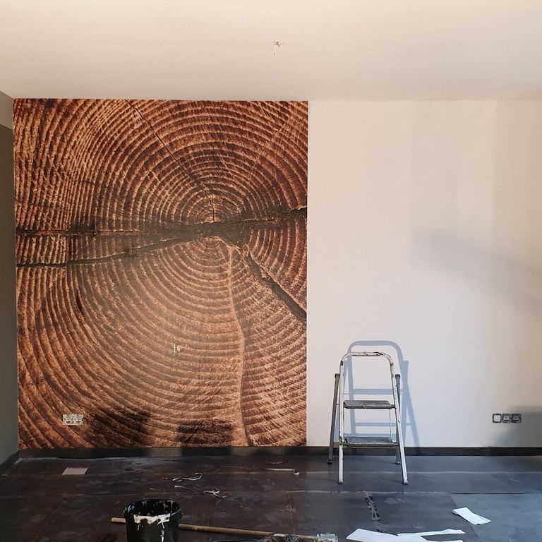 Renovlies behang nieuwbouw: 300 m2; gehele woning