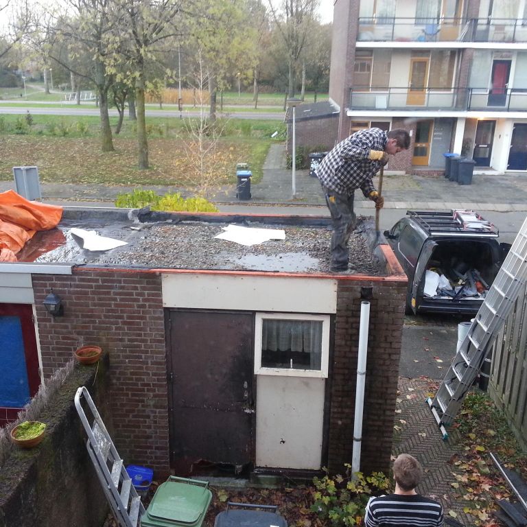 Dakdekking schuur