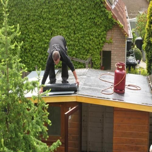 Dakbedekking tuinhuis vervangen