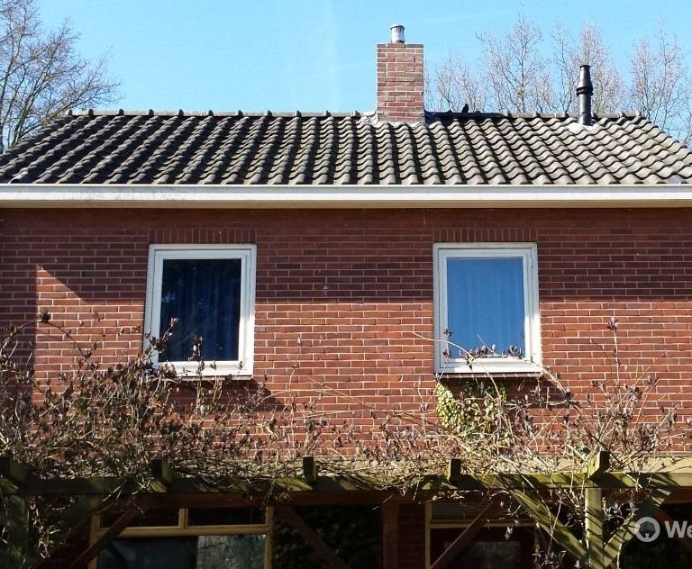 Aantal dakpannen recht leggen