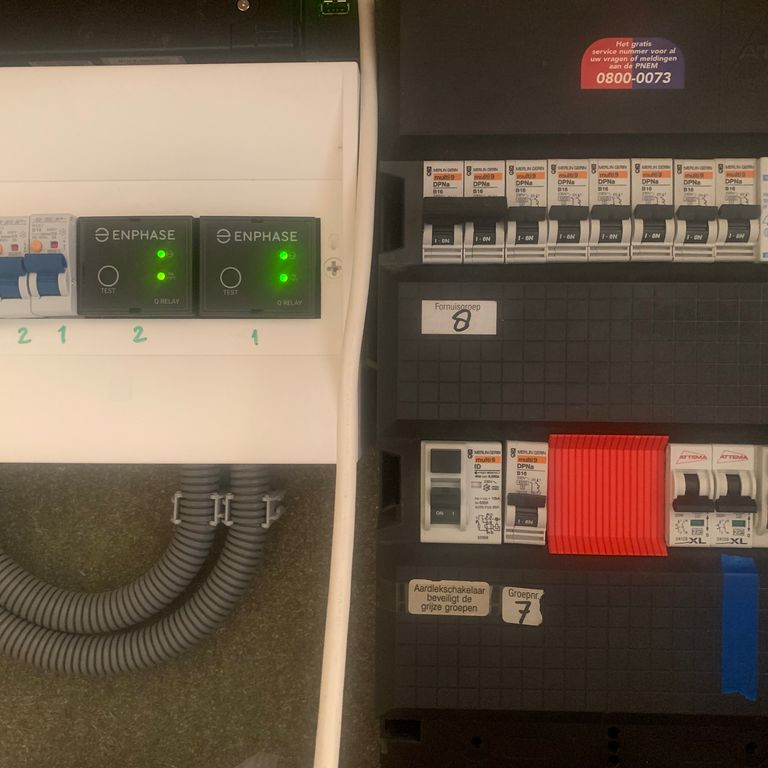 Groepenkast installeren of vervangen: 10 groepen; Extra groep insta...