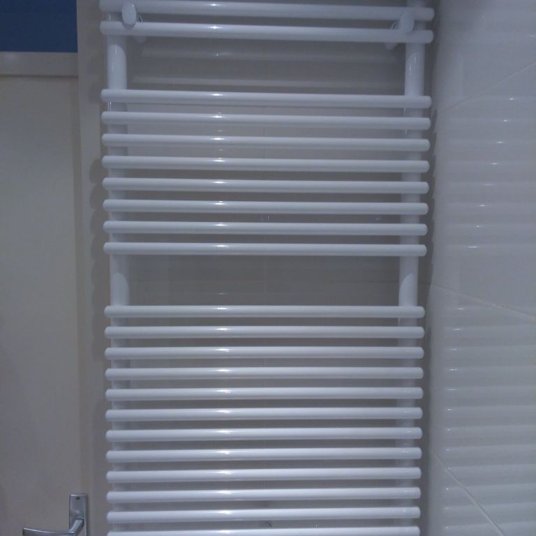 Radiatioren plaatsen of vervangen: 1 radiator; Oude adiator vervang...