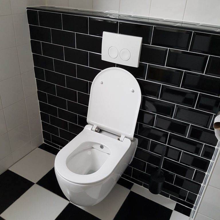 Sanitair plaatsen of vervangen: Toilet; Sanitair plaatsen