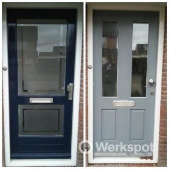 Voordeur plaatsen