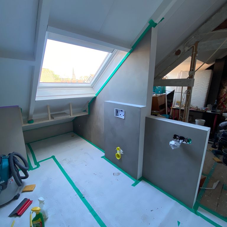 Waterleiding en riolering: Nieuwe leiding aanleggen; Toilet, Douche...
