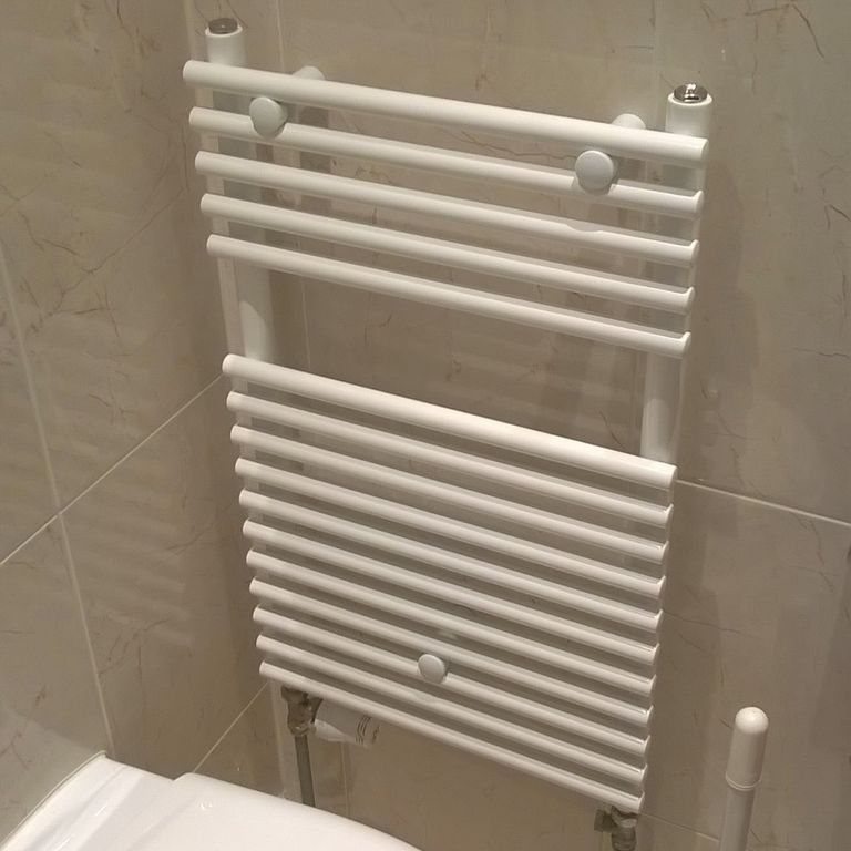 Vervangen 2 designradiatoren en 1 radiatorthermostaat
