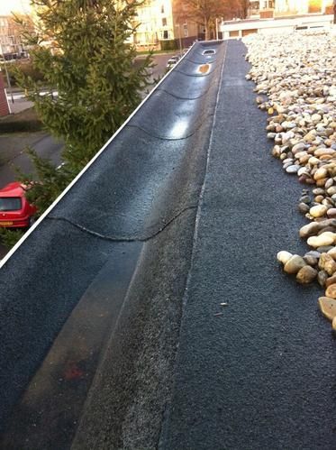 Vervanging plat dak, 75 m2