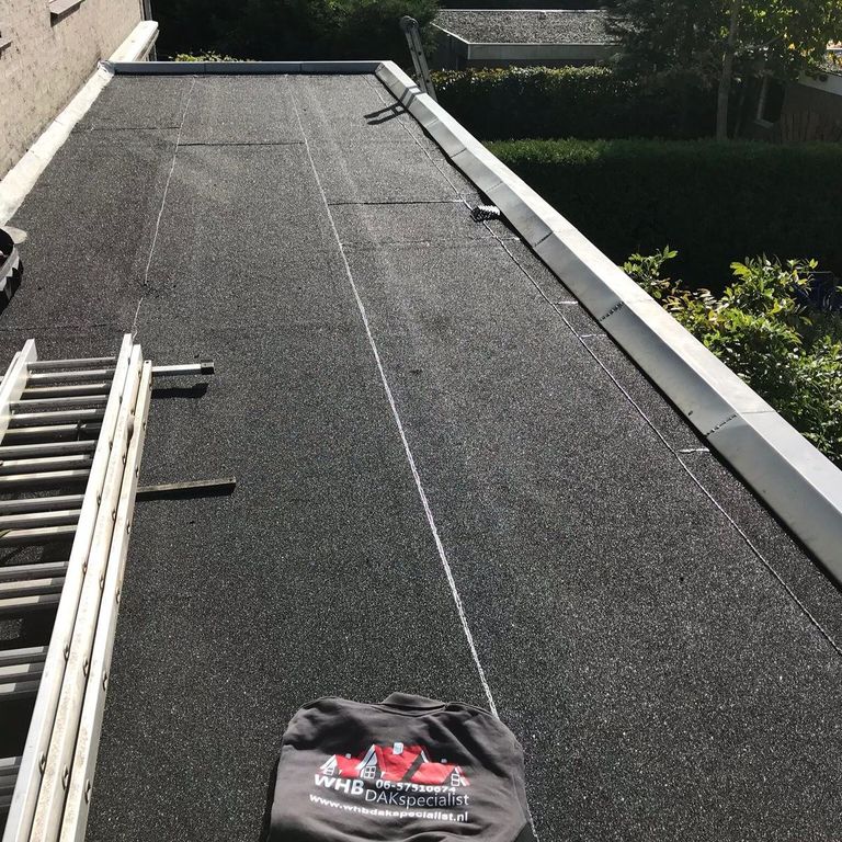 Dak uitbouw renoveren