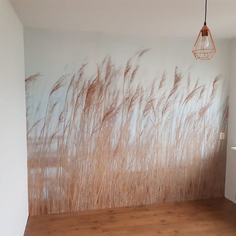Behangen: 7 m2; Behang aanbrengen