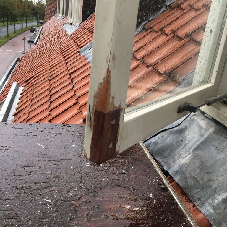 Raamkozijnen repareren: 1 raam; Kozijn, Houten raam