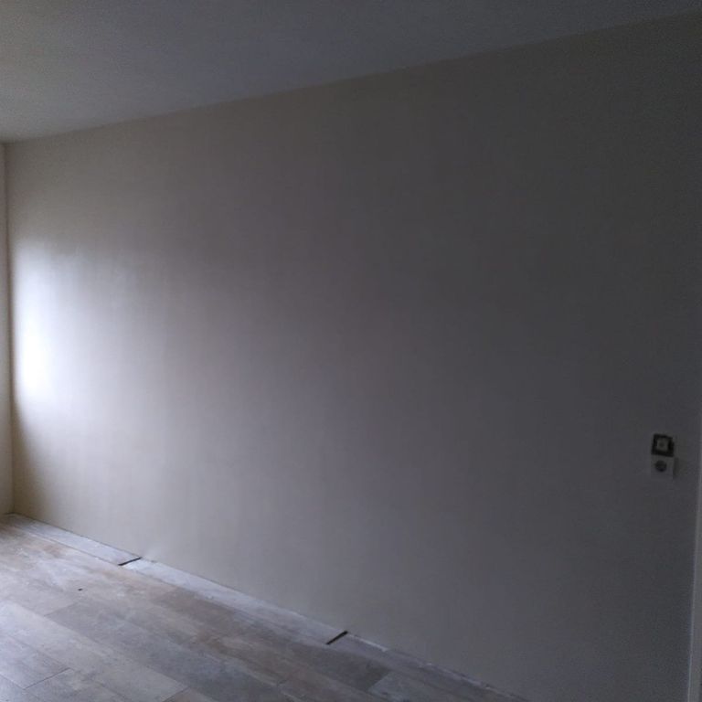 Stucen: 11 m2 wanden; 15 m2 plafonds