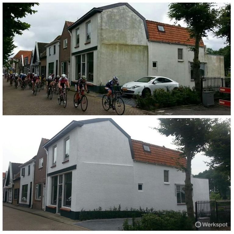 Schilderen buitengevel