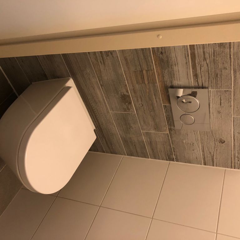 Sanitair plaatsen of vervangen: Toilet; Sanitair plaatsen