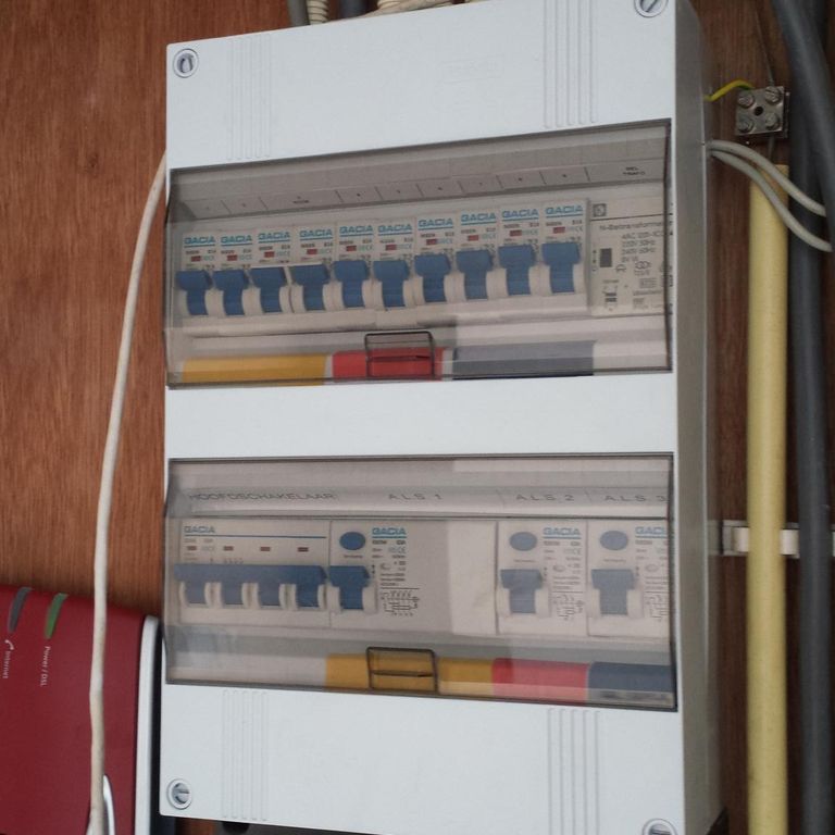 Aanpassing elektra installatie t.b.v keuken plaatsing