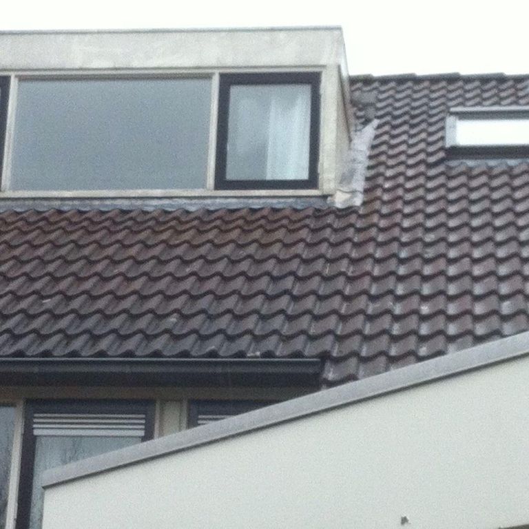 Dakbekleding (loodslap) reparatie dakkapel