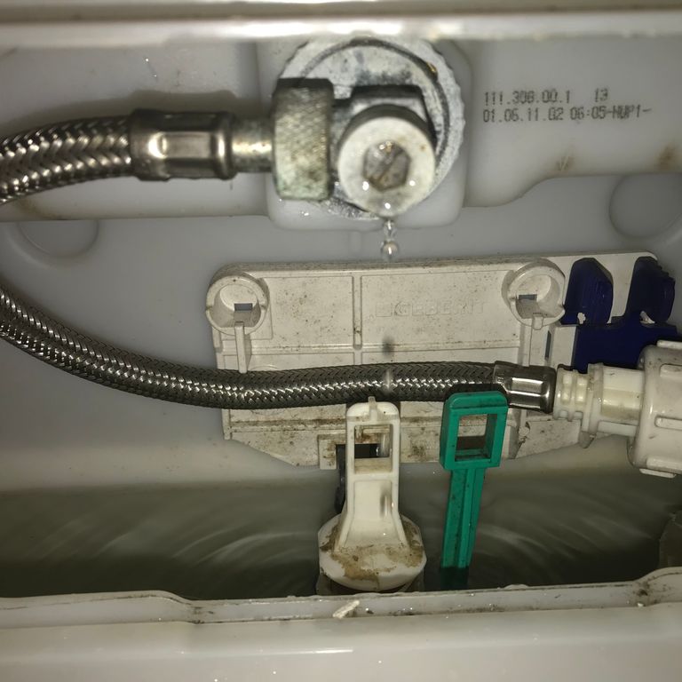 Toilet repareren: Lekkage