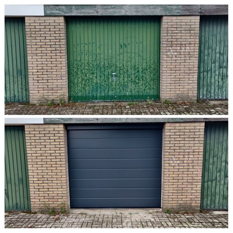 Garage deur: Automatische opening; Installeren