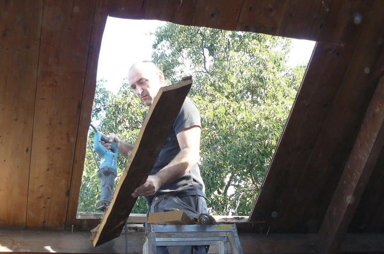 Dakraam plaatsen (velux)