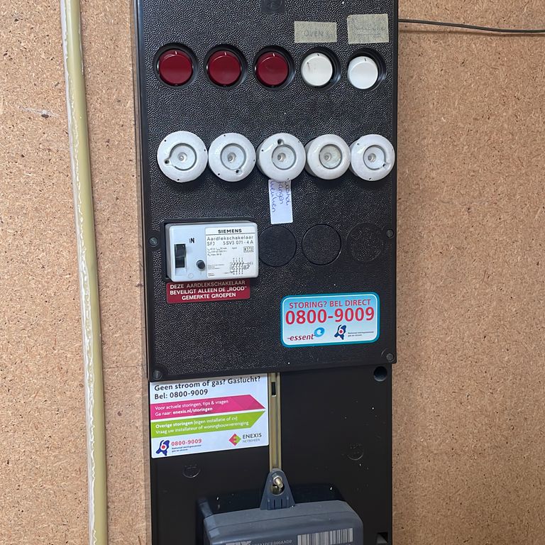 Groepenkast installeren of vervangen: 7 groepen; Groepenkast instal...