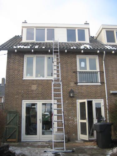 Dakkapel plaatsen achterzijde hoekwoning