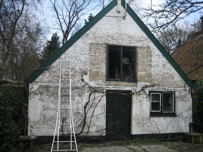 schilderen van buitenmuren